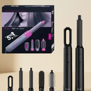 FRETE GRÁTIS - Escova Ellegance Deluxe Hair 5 em 1, Alisa, Seca, Modela, Faz Cachos e Anti-Frizz - BIVOLT (110v/220v)