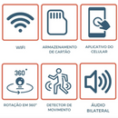FRETE GRÁTIS - Câmera de Segurança Inteligente SafeHome® Wifi FullHD Original